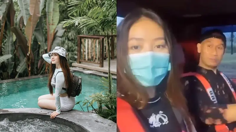 6 Potret Liburan Natasha Wilona di Bali, Offroad Bareng Ajik Krisna