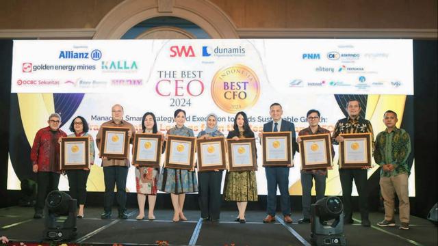 Direktur Keuangan dan Manajemen Risiko BPJS Ketenagakerjaan Raih Penghargaan Indonesia The Best CFO 2024