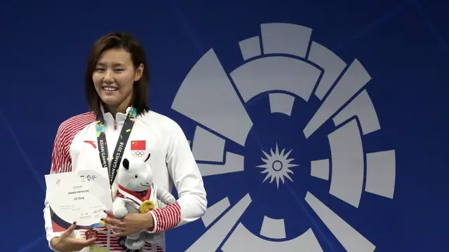 Perenang Tiongkok Liu Xiang - Asian Games 2018
