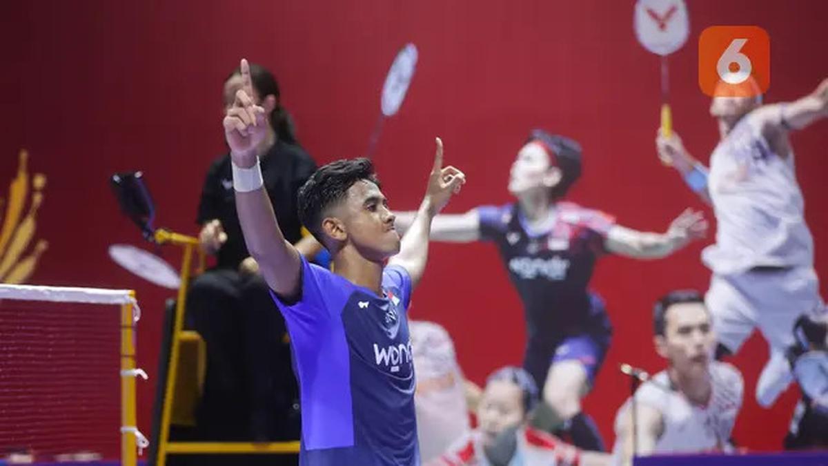 Foto: Tampil Meyakinkan, Alwi Farhan Singkirkan HS Prannoy dari Indonesia Open 2025