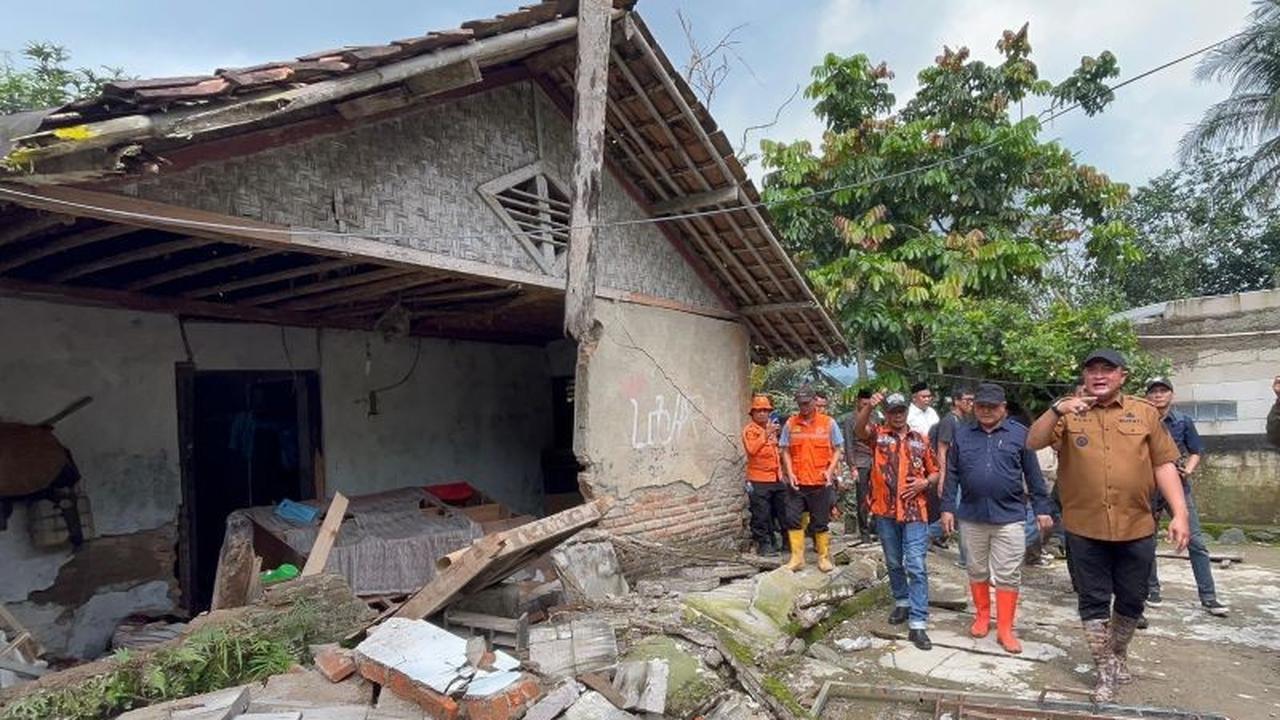 Bencana Geologi Landa Tiga Wilayah, Puluhan KK Terdampak di Kabupaten Bogor