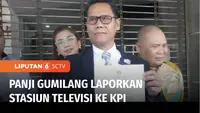 Tim kuasa hukum pimpinan Pondok Pesantren Al Zaytun Panji Gumilang mendatangi Kantor Komisi Penyiaran Indonesia atau KPI Pusat, di Jalan Ir. H. Juanda, Gambir, Jakarta Pusat, Senin (31/7) siang. Mereka mengadukan sebuah stasiun televisi swasta yang d...