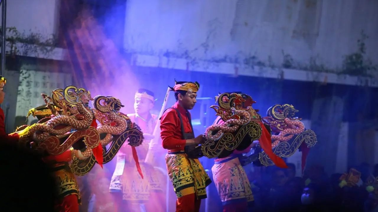 Festival musik patrol dan kuntulan di Banyuwangi berlangsung meriah (Istimewa)