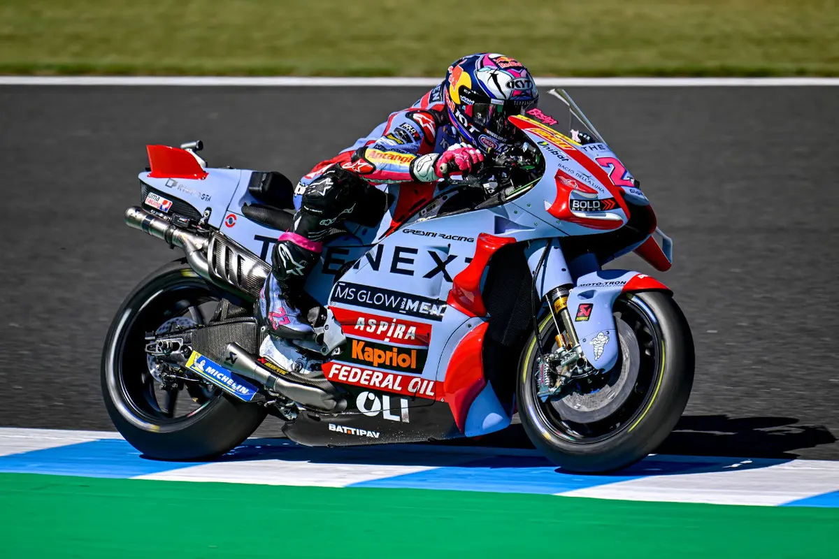 Pembalap Gresini Racing Tampil Konsisten di MotoGP Jepang