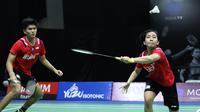 Adnan Maulana/Mychelle Crhystine Bandaso saat mengikuti PBSI Home Tournament. (Istimewa)
