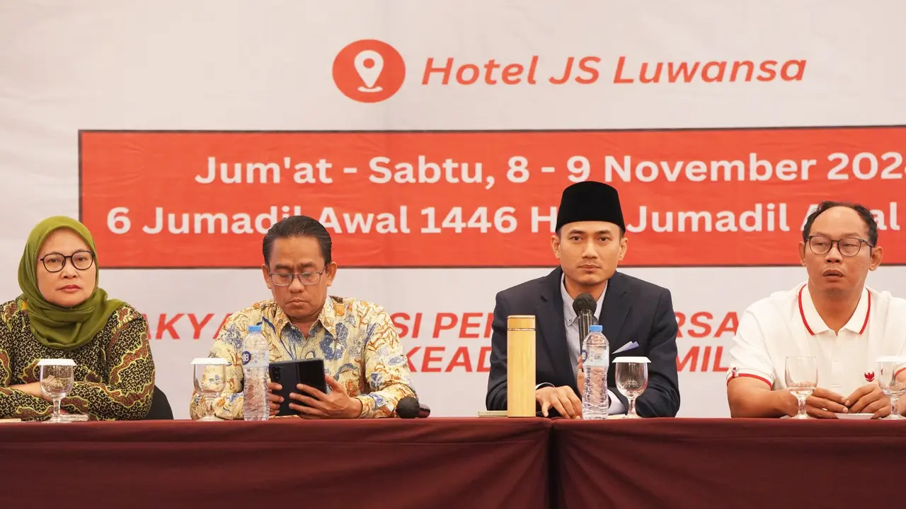 Ketua Bawaslu Provinsi DKI Jakarta, Munandar Nugraha saat menyampaikan sambutan dalam pelatihan saksi calon gubernur dan wakil gubernur di Pilkada Jakarta 2024 di Hotel JS Luwansa, Jakarta, Jumat hingga Sabtu, 8-9 November 2024. (Bawaslu DKI)