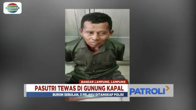 Sempat buron selama sebulan, pelaku pembunuhan pasutri yang tewas di atas Gunung Kapal, Lampung, berhasil ditangkap Polda Lampung.