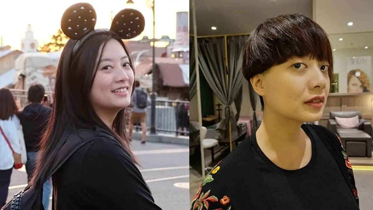 Potret Gaya Rambut Terbaru Leony