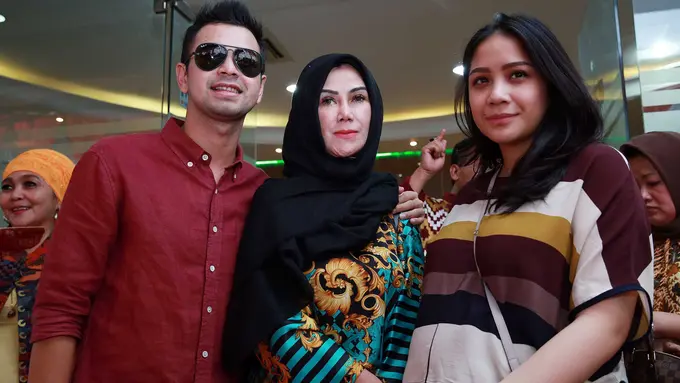 Raffi Ahmad, Amy Qanita, dan Nagita Slavina
