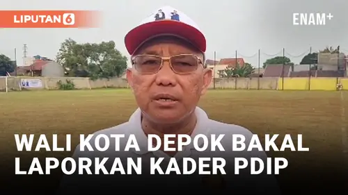 VIDEO: Pemkot Depok Bakal Laporkan Kader PDIP yang Buang Sampah di Kantor Wali Kota