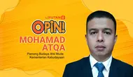 Mohamad Atqa, Pamong Budaya Ahli Muda di Kementerian Kebudayaan. (Liputan6.com/Abdillah)