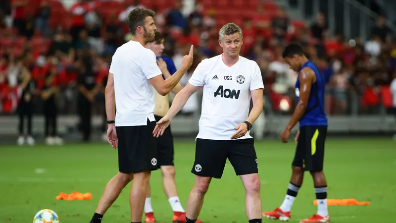 Ole Gunnar Solskjaer - Michale Carrick - ICC 2019