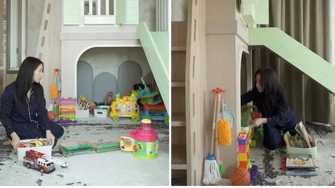 Tidak menggunakan jasa babysitter, Nikita mengurus Baby Issa sendiri, sama seperti ibu-ibu lainnya.