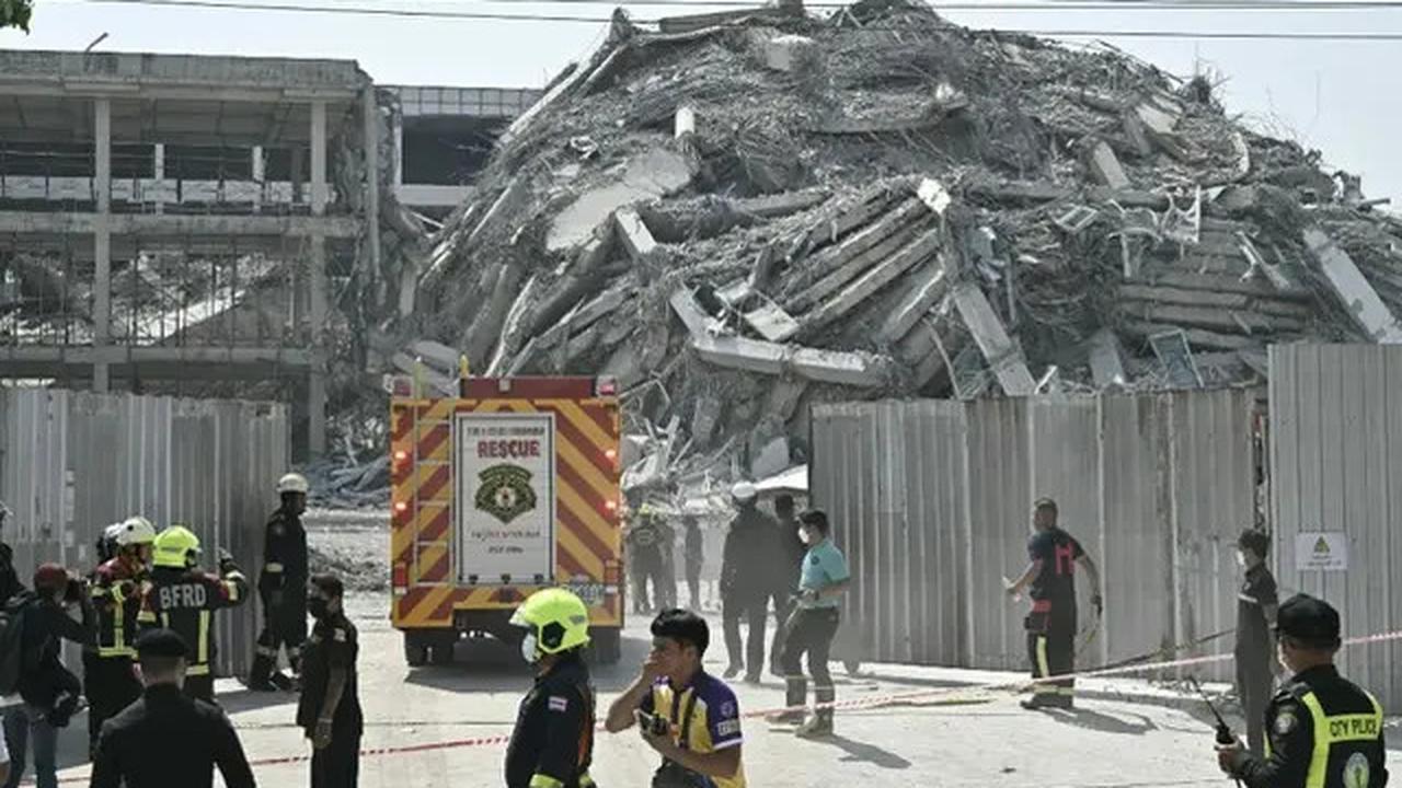 Gempa Myanmar Guncang Bangkok Thailand: Gedung Pencakar Langit Ambruk