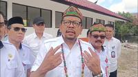 Wakil Kepala Staf Kepresidenan Muhammad Qodari di Palangka Raya.