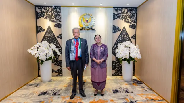 Puan Maharani Bertemu dengan Delegasi Dewan Legislatif Palestina