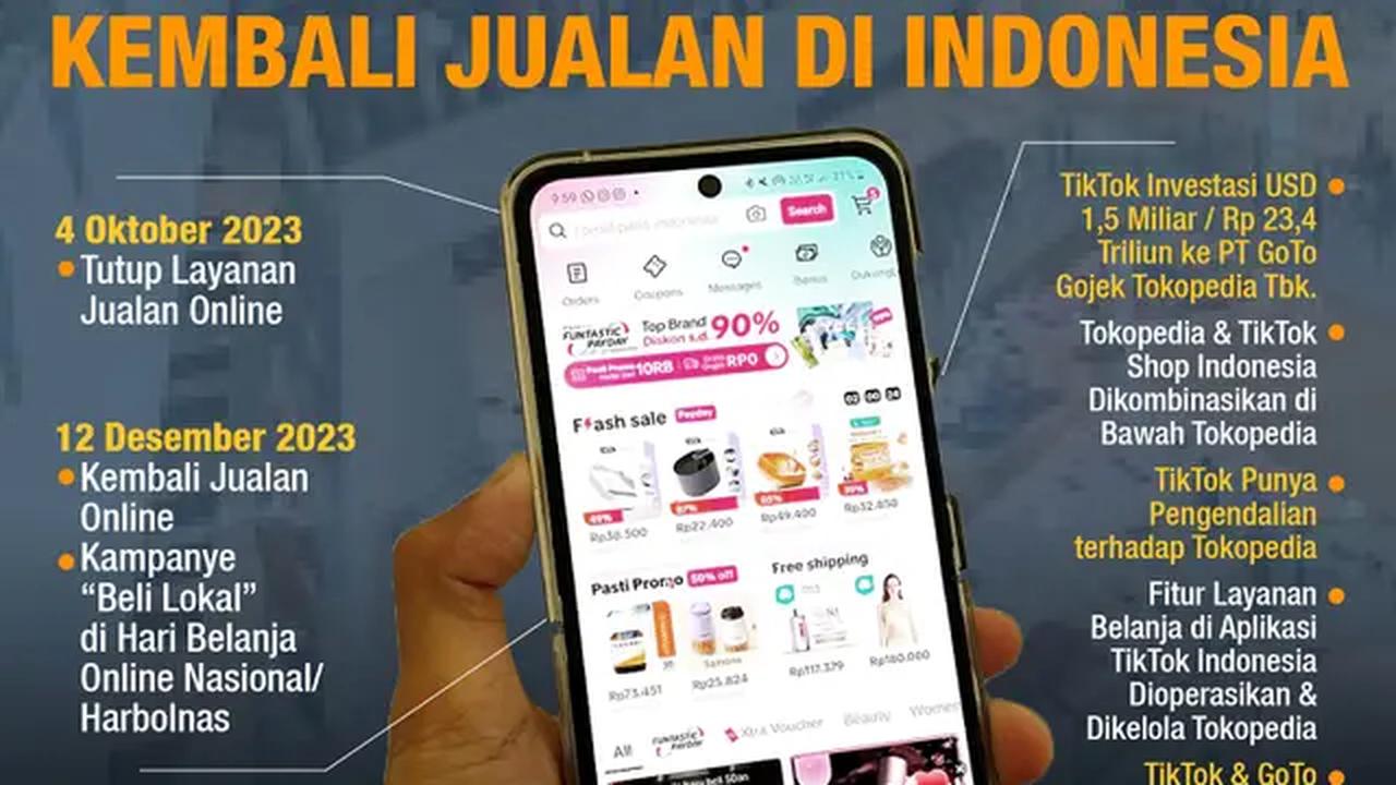 Infografis Wajah Baru TikTok Shop Kembali Jualan di Indonesia (Liputan6.com/Abdillah)