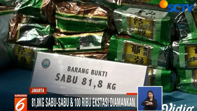 Delapan tersangka diamankan. Lima orang tewas setelah terlibat baku tembak saat penangkapan berlangsung.