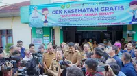 PKG di Sumut Diluncurkan, Masyarakat Bisa Periksa Kesehatan Gratis