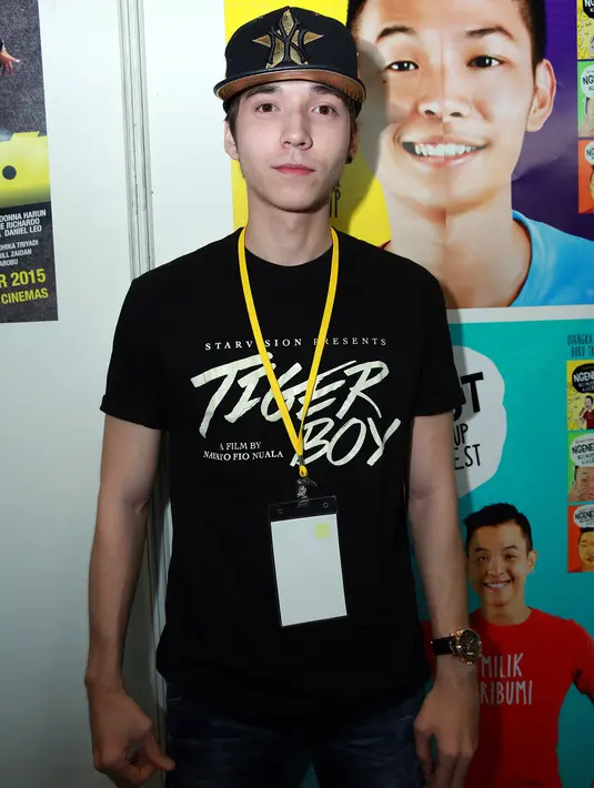 Stefan William tidak takut mengalami cedera dalam melakukan adegan berkelahi di film 'Tiger Boy'. Bahkan ia sempat memukul lawan mainnya, Maxime Bouttier, lantaran terbawa emosi. (Deki Prayoga/Bintang.com)