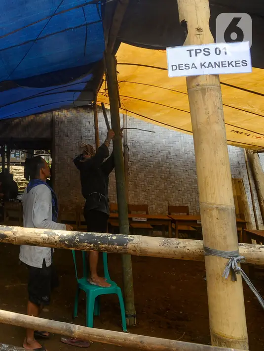 TPS dibangun dengan material seadanya. (merdeka.com/Arie Basuki)