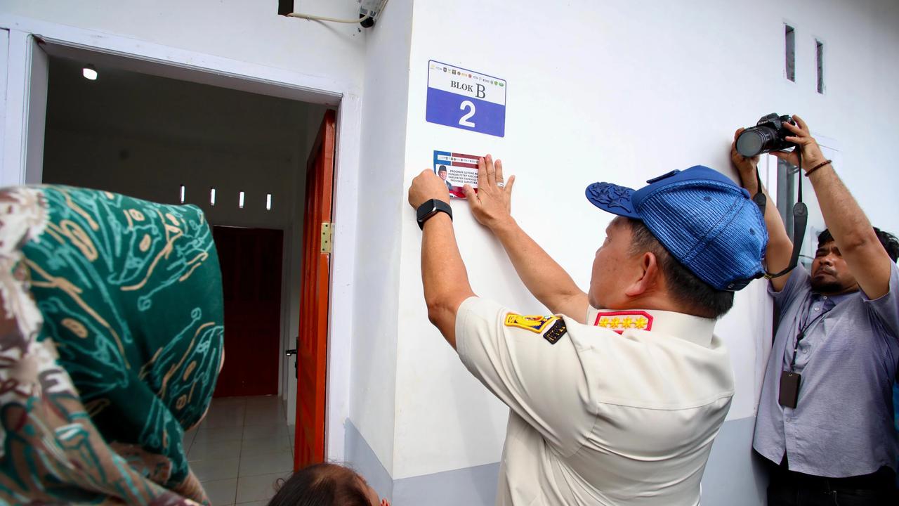 Satgas PRR Serahkan 120 Rumah kepada Penyintas Bencana di Tapanuli Selatan