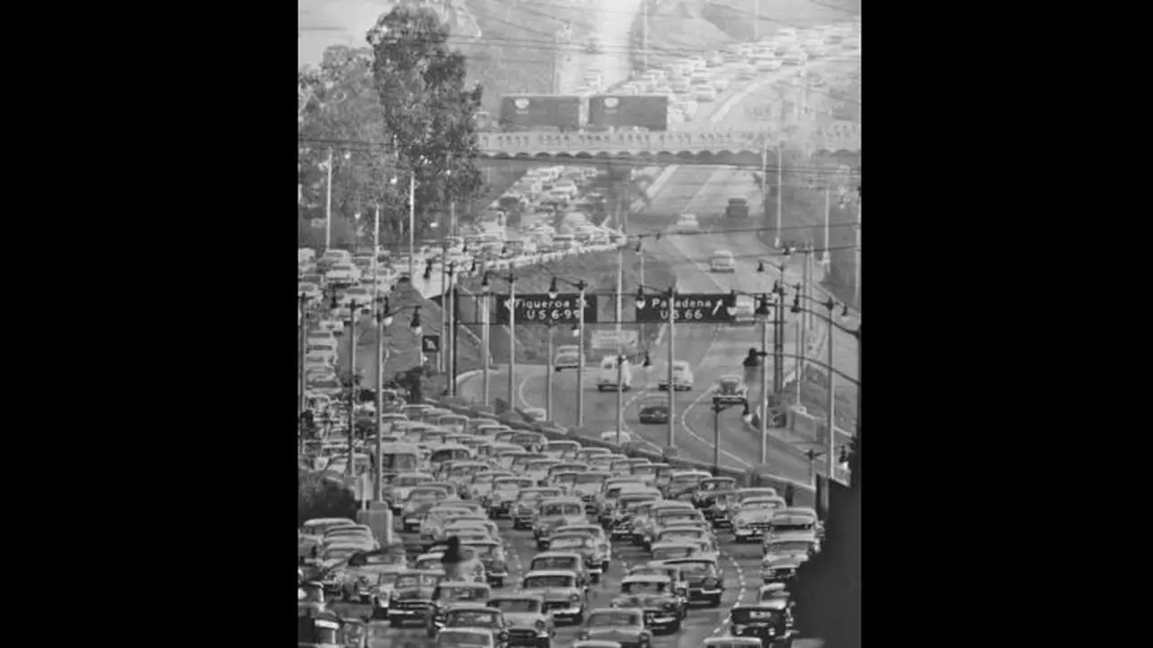 Kemacetan Los Angeles 1958 Sama dengan Jakarta Sekarang