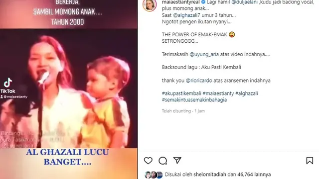 Maia Estianty (Foto: Instagram/@maiaestiantyreal)