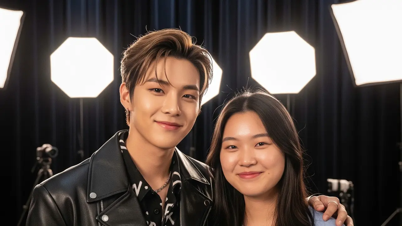 Prompt Gemini AI Edit Foto K-Pop Idol Backstage