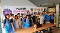 Perwakilan tim yang akan tampil pada babak playoff Srikandi Cup, di Cirebon, 18-21 April 2018. (Humas Srikandi Cup)