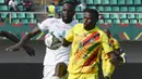 Senegal turun dengan skuat pincang lantaran beberapa pemain inti seperti Kalidou Koulibaly dan kiper Edouard Mendy yang dinyatakan Covid-19. (AFP/Pius Utomi Ekpei)