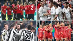 Berikut ini 10 klub sepak bola terkaya di dunia pada tahun 2018. Manchester United teratas dan Real Madrid di posisi ke dua. (Foto- foto Kolase AP, AFP dan EPA).