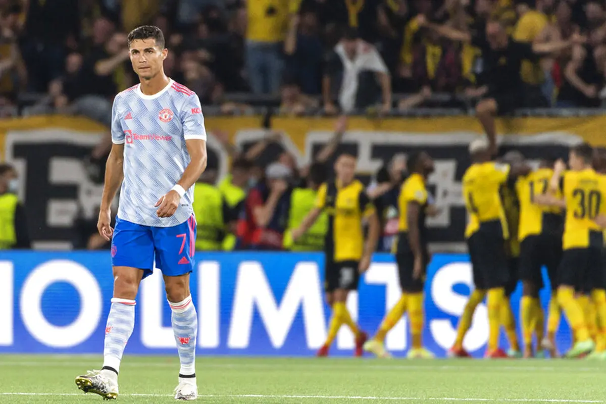 FOTO: Manchester United Kalah dari Young Boys di Liga Champions
