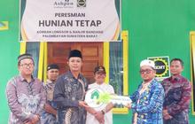 BKMT Bukittinggi dan Ashpen Bangun Rumah Layak Huni, Pulihkan Semangat Korban Bencana Agam