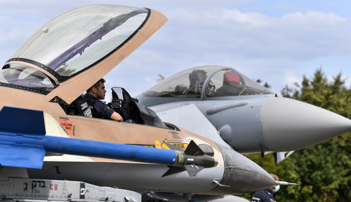 FOTO Israel Jerman Gelar Latihan Angkatan  Udara  