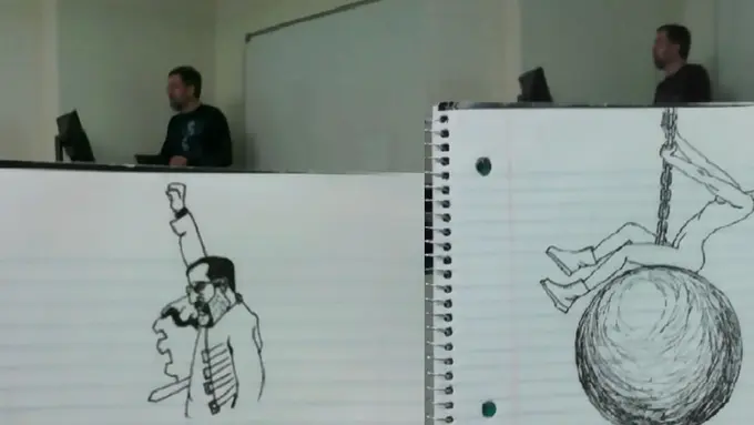 [Bintang] 10 Gambar Lucu yang Dibuat Saat Bosan di Kelas