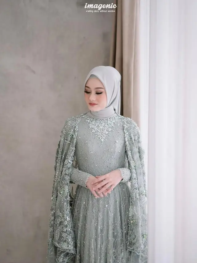 9 Inspirasi Kebaya Payet untuk Lamaran, Glamor Bersahaja