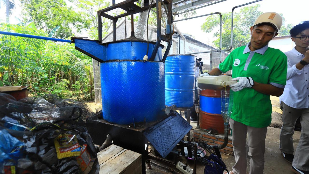 Pertamina Perkuat Program Bank Sampah Berbasis Masyarakat di Cilacap