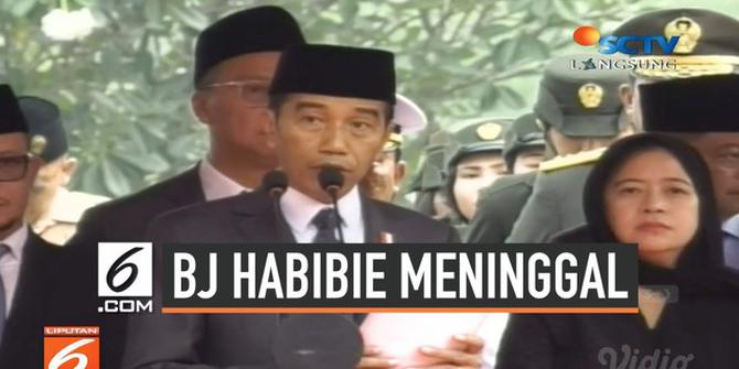 VIDEO: Jokowi 'Indonesia Kehilangan Putra Terbaik Bangsa'