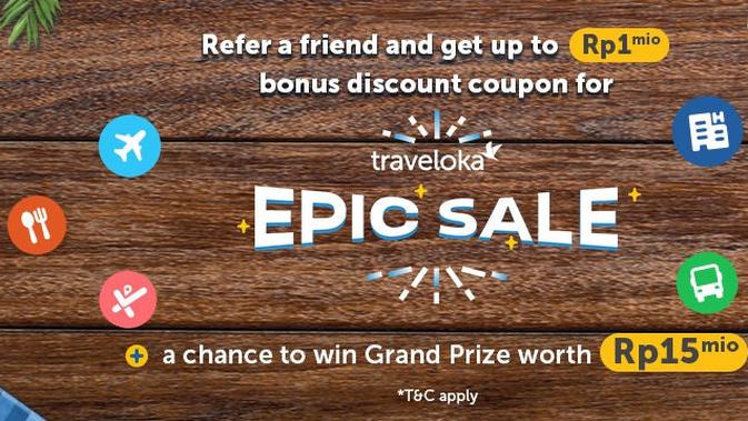 Traveloka Epic Sale Apanya Yang Epic Lifestyle Liputan6 Com