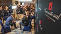 Suasana di belakang layar pada perhelatan The International 2019. Akhir pekan ini akan digelar All Star Match.