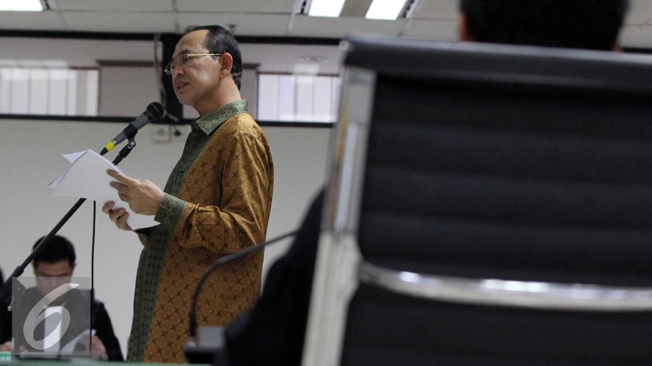 20150907-Sidang-Pembacaan-Eksepsi-Jakarta-Surya-Dharma-Ali