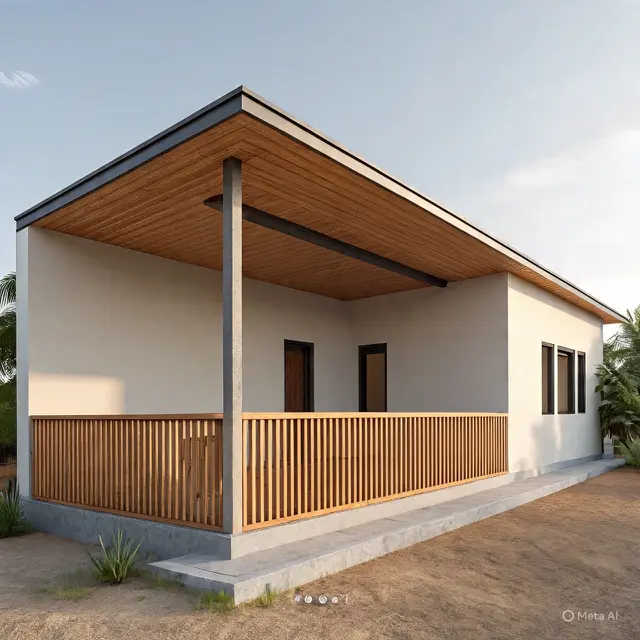 Rumah Sederhana dari Baja Ringan