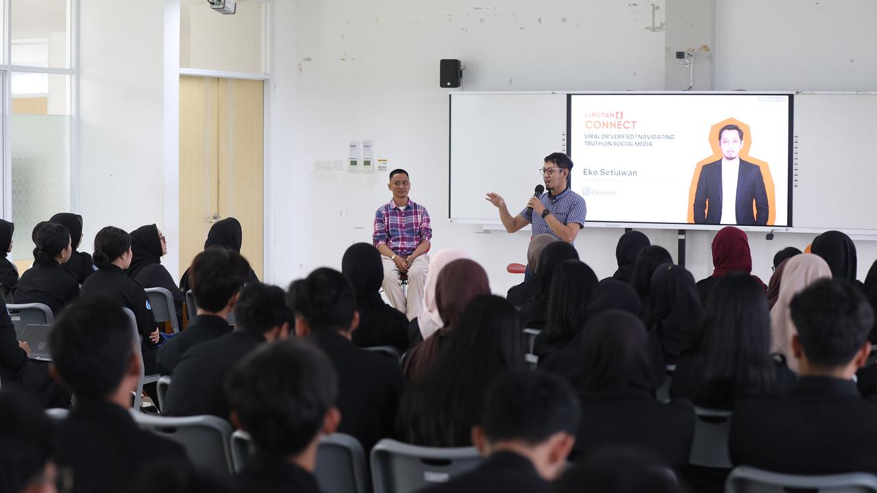 Viral or Verified? Liputan6 Connect Bedah Strategi Akurasi Konten di Sekolah Vokasi IPB
