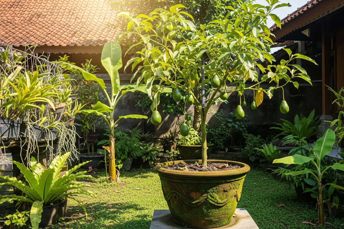 Cara Menjaga Alpukat Tabulampot Tetap Pendek
