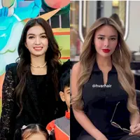 Sama-sama dikenal dengan gaya rambut pendek, Selvi Ananda dan Amanda Manopo baru-baru ini tampil dengan rambut panjang menggunakan hair extension. Yuk, intip penampilannya berikut ini.