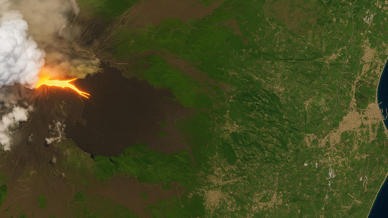 Kesaksian Astronot Melihat Langsung Dahsyatnya Letusan Gunung dari Luar Angkasa