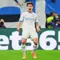 Christos Tzolis merayakan golnya di laga Atalanta vs Club Brugge di matchday 2 league phase Liga Champions 2025/2026 di Gewiss Stadium, Selasa (30/09/2025). (Spada/LaPresse via AP)