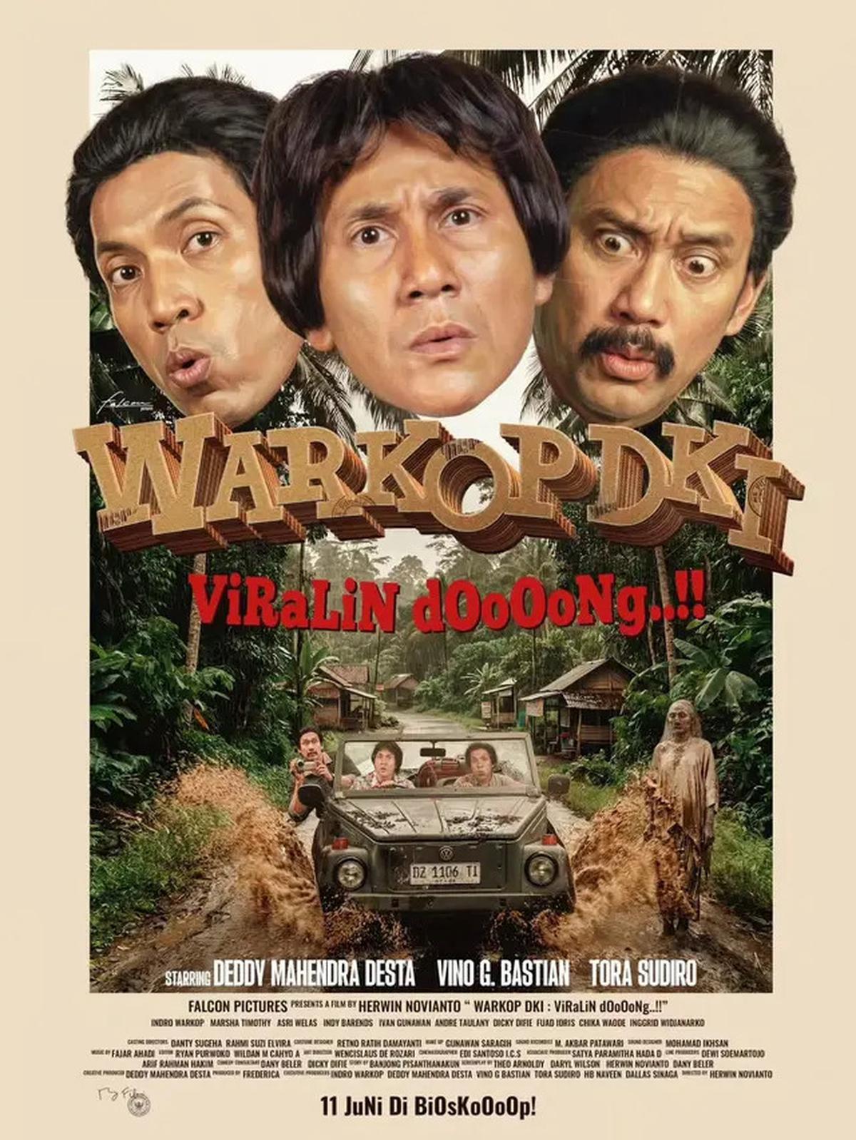 Akting Desta di Film Warkop DKI Viralin Dong Disanjung Anak Almarhum Dono