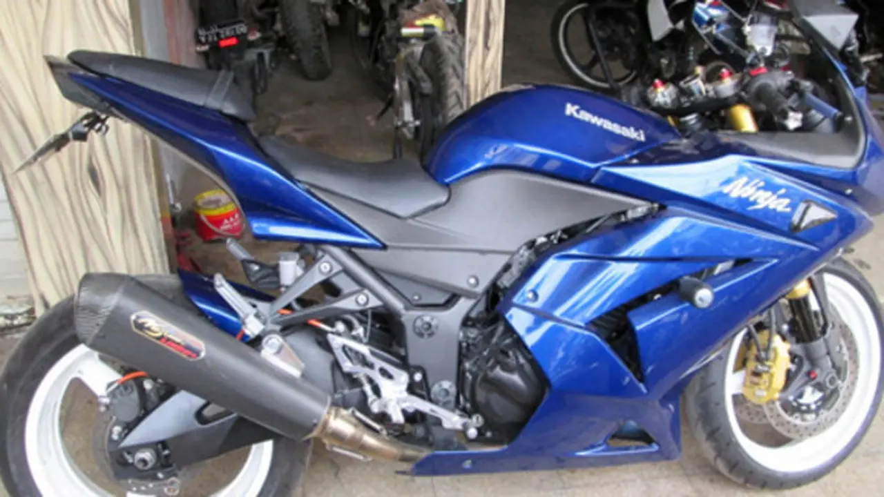 Ninja Modifikasi Jail Auto Body Work (Foto: Tatan Rustandy)